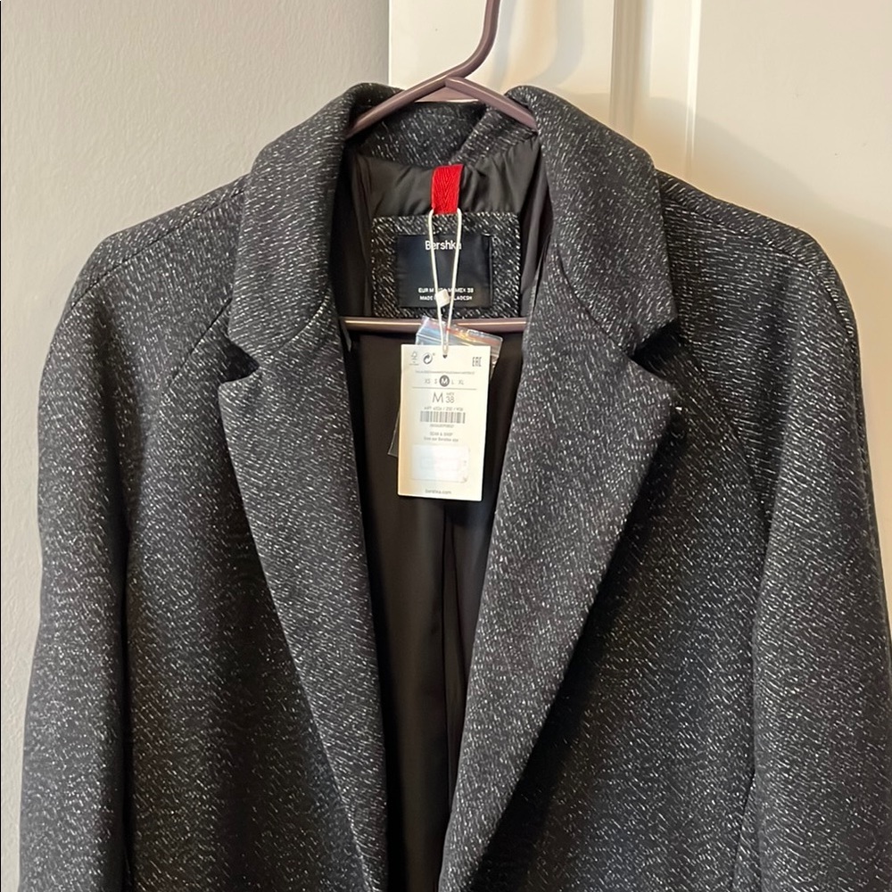 Men’s Black Pea Coat